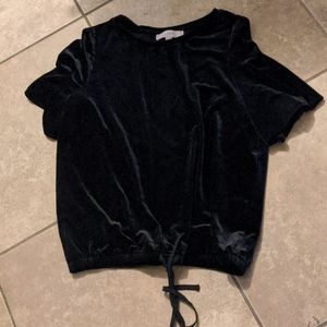 ❤️ Loft Velvet Top Size Small